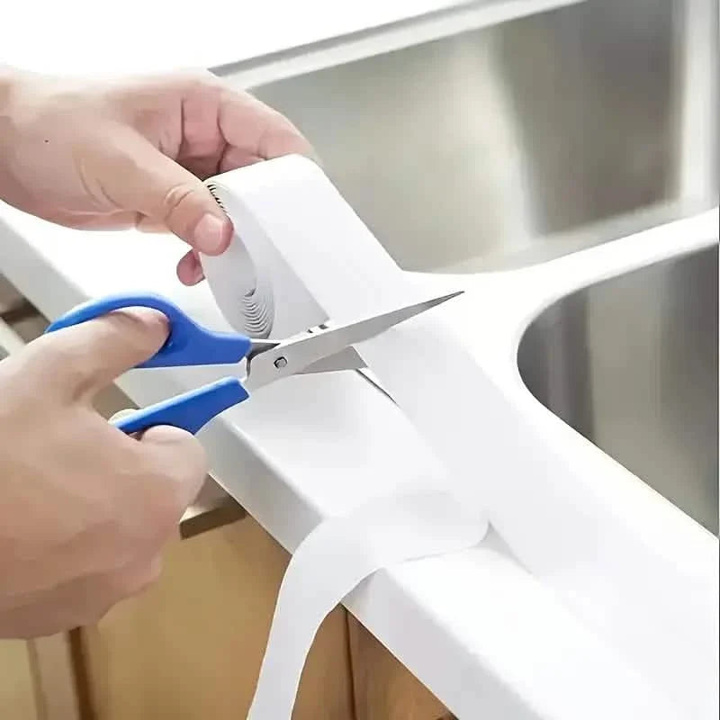 Self-Adhesive Waterproof Caulk Strip - Moisture-Resistant Sealing Tape for Kitchen & Bathroom 3