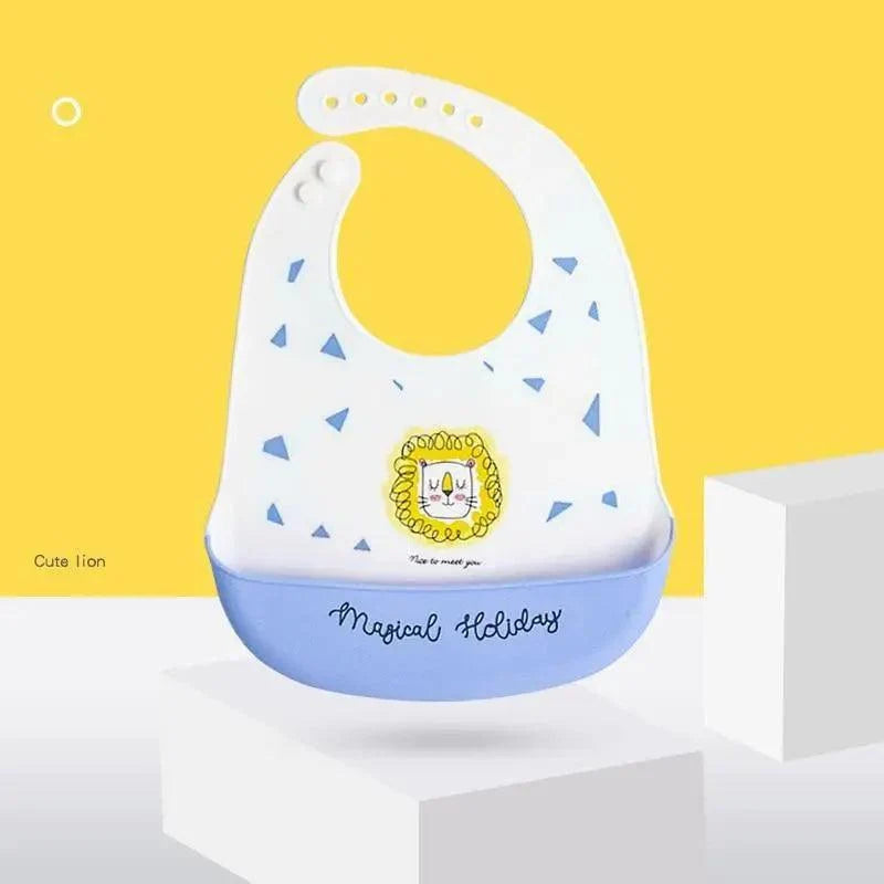Silicone Bibs For Kids Newborn Baby Feeding Tableware Waterproof  Baby Bibs For Toddler Bib For Kids 38