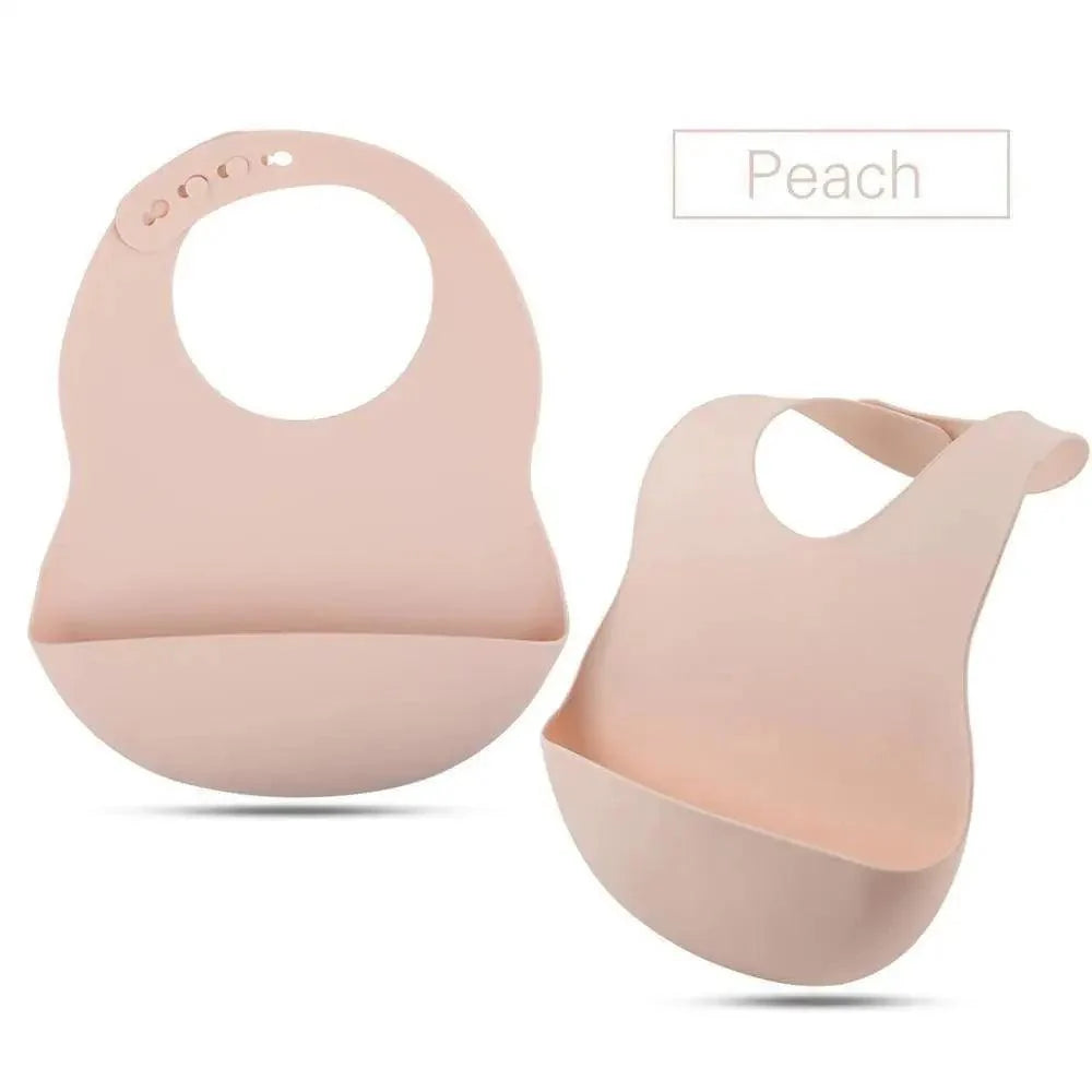 Silicone Bibs For Kids Newborn Baby Feeding Tableware Waterproof  Baby Bibs For Toddler Bib For Kids 31