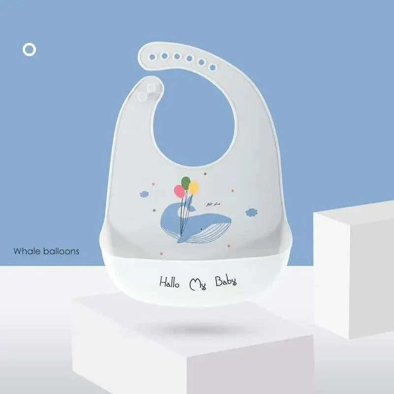 Silicone Bibs For Kids Newborn Baby Feeding Tableware Waterproof  Baby Bibs For Toddler Bib For Kids 42