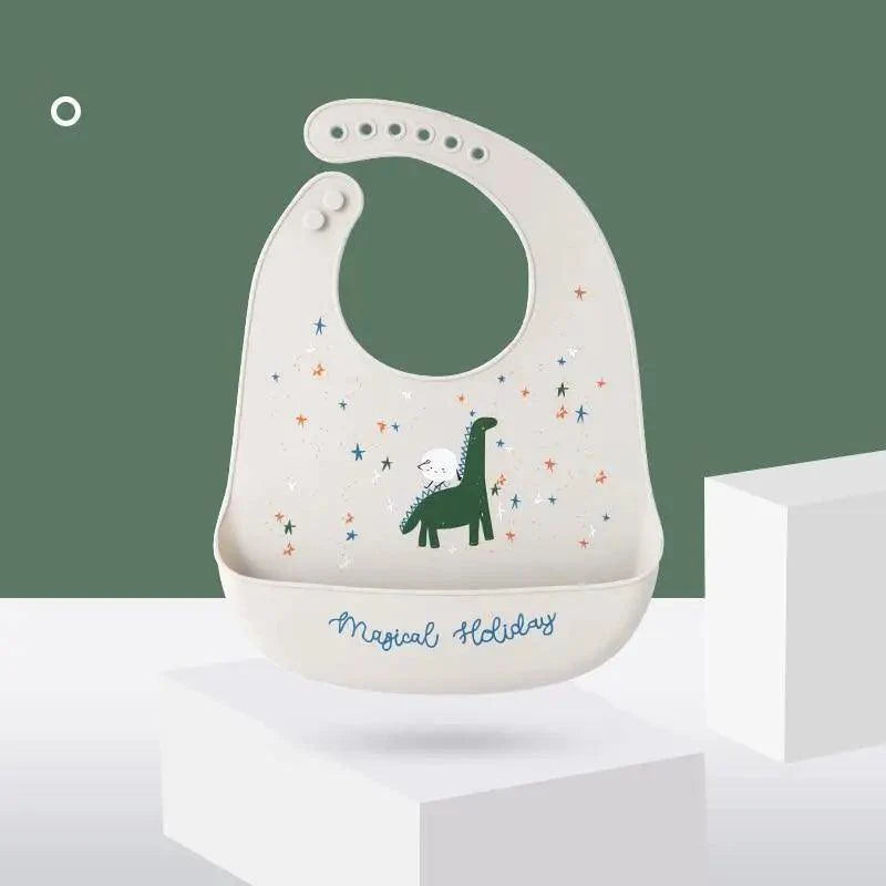 Silicone Bibs For Kids Newborn Baby Feeding Tableware Waterproof  Baby Bibs For Toddler Bib For Kids 20