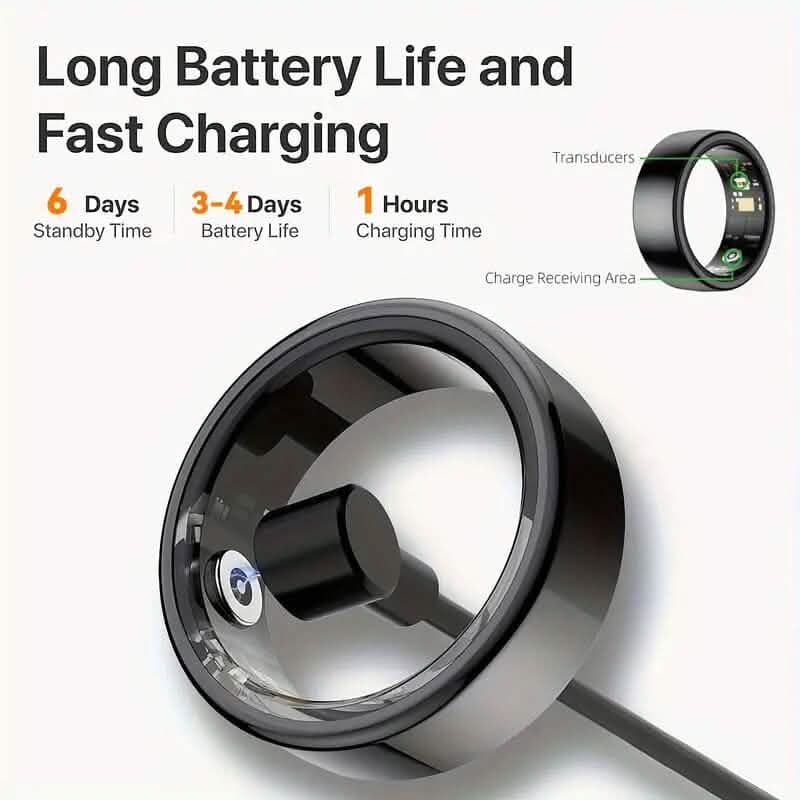 Smart Ring Fitness Assistant 6