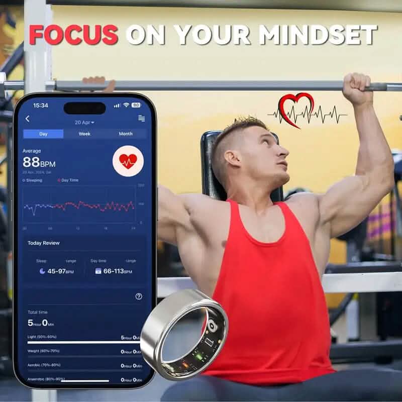 Smart Ring Fitness Assistant 10