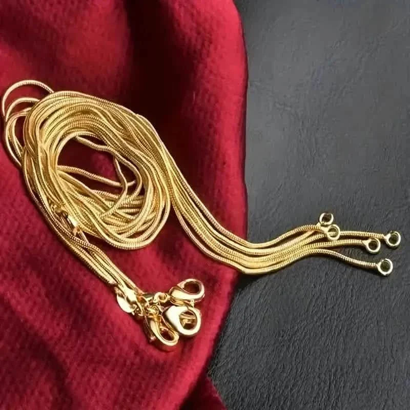 Snake Chain Necklace For Men And Women 2