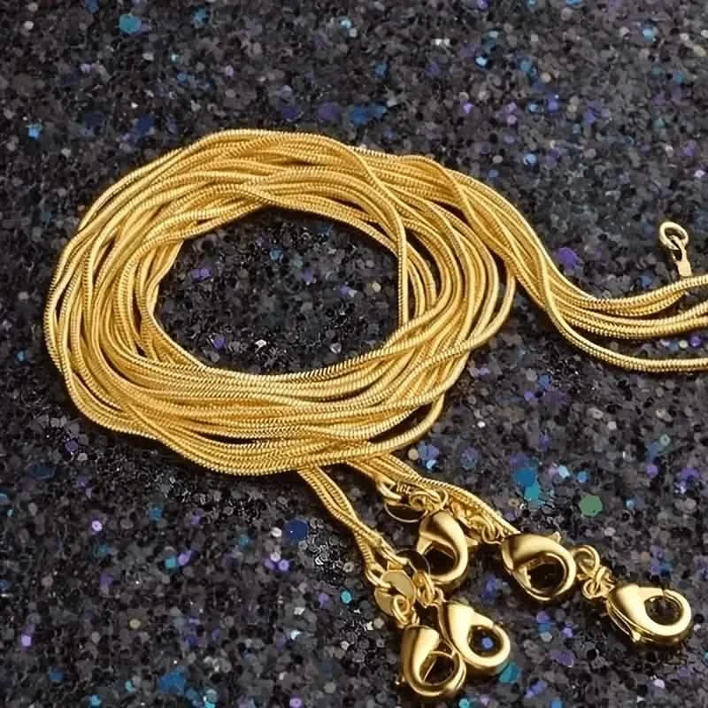 Snake Chain Necklace For Men And Women 1