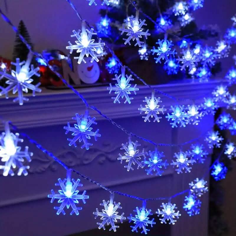 Snowflake Decorative LED String Light 152cm/60in 1