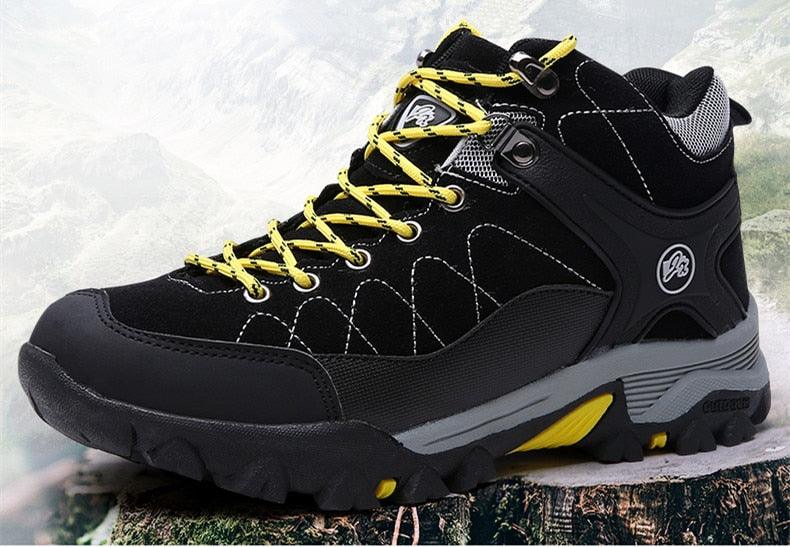 Soft Black Mens Boots Winter Fur Warm Snow Men Walking Boots Work Shoes Footwear Fashion Rubber Ankle Shoes Warm Fur Lined Ankle Booties Comfortable Non Slip Outdoor Shoes 11