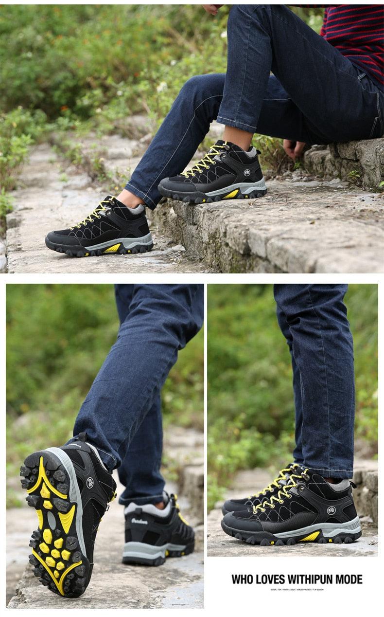 Soft Black Mens Boots Winter Fur Warm Snow Men Walking Boots Work Shoes Footwear Fashion Rubber Ankle Shoes Warm Fur Lined Ankle Booties Comfortable Non Slip Outdoor Shoes 21