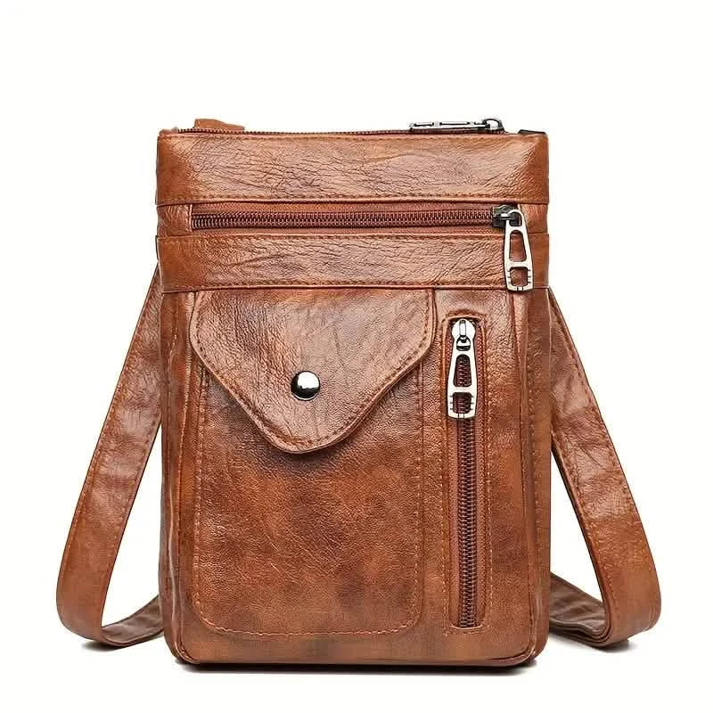 Soft PU Leather Women Messenger Bag 1