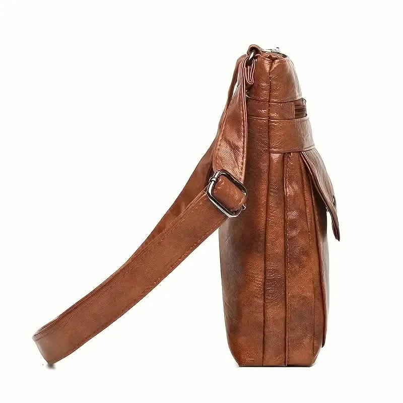 Soft PU Leather Women Messenger Bag 4