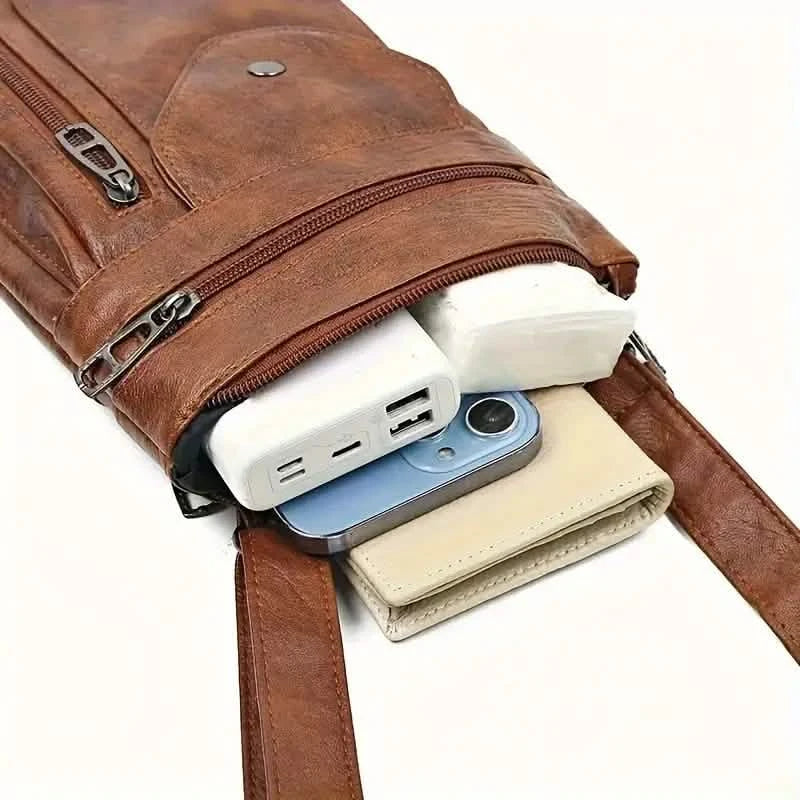 Soft PU Leather Women Messenger Bag 6