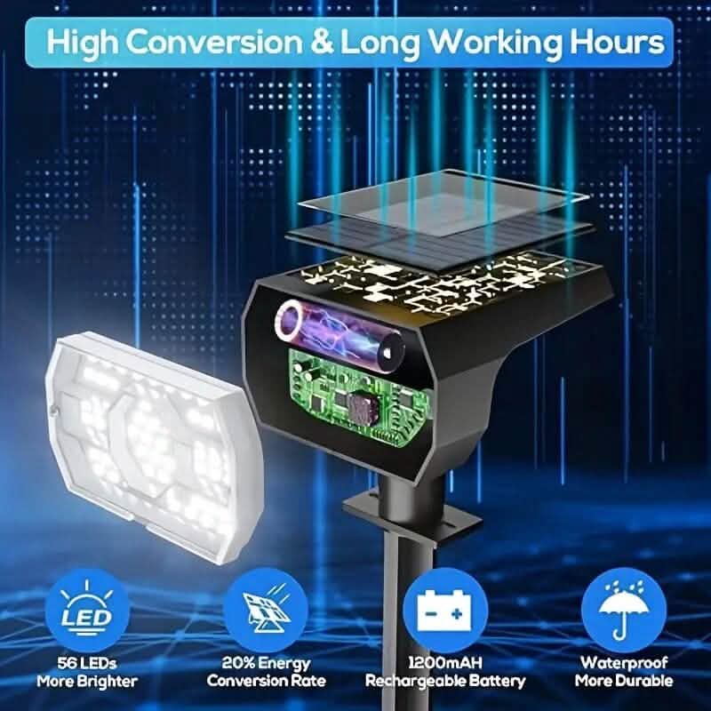 Solar Landscape Outdoor Spotlights 4