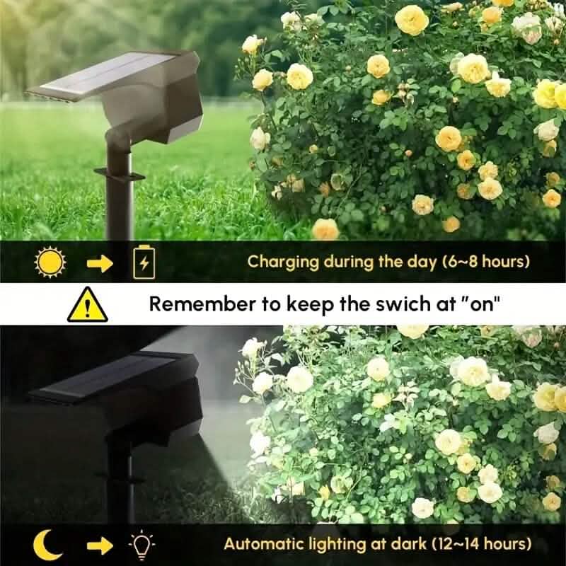 Solar Landscape Outdoor Spotlights 7