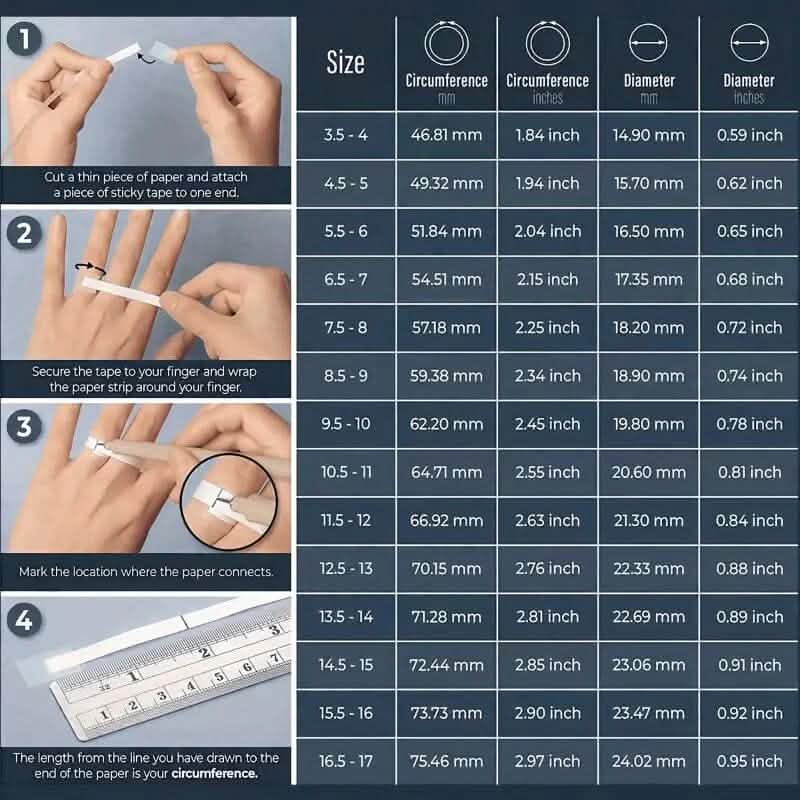 Square Artificial Diamond Ring 4