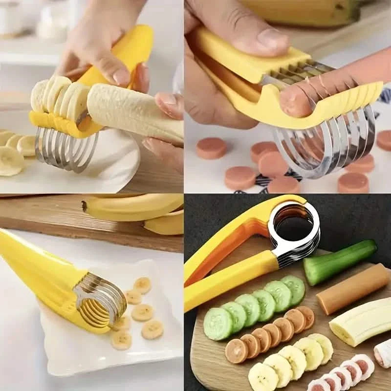 Stainless Steel Banana & Cucumber Slicer 7