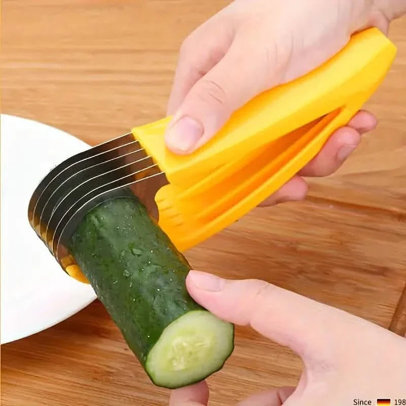 Stainless Steel Banana & Cucumber Slicer 4