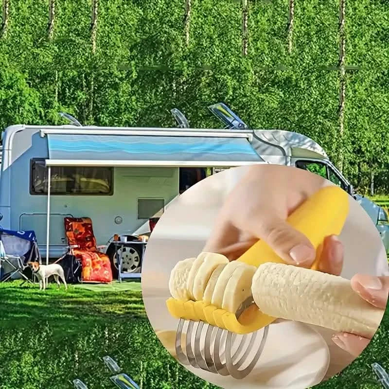 Stainless Steel Banana & Cucumber Slicer 8