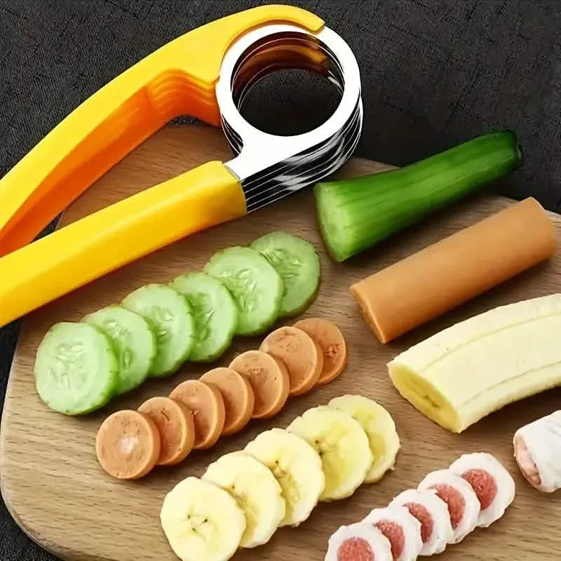 Stainless Steel Banana & Cucumber Slicer 6
