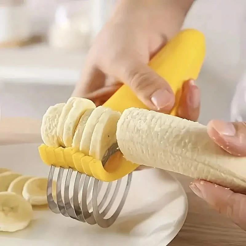 Stainless Steel Banana & Cucumber Slicer 5