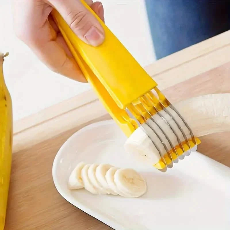 Stainless Steel Banana & Cucumber Slicer 2