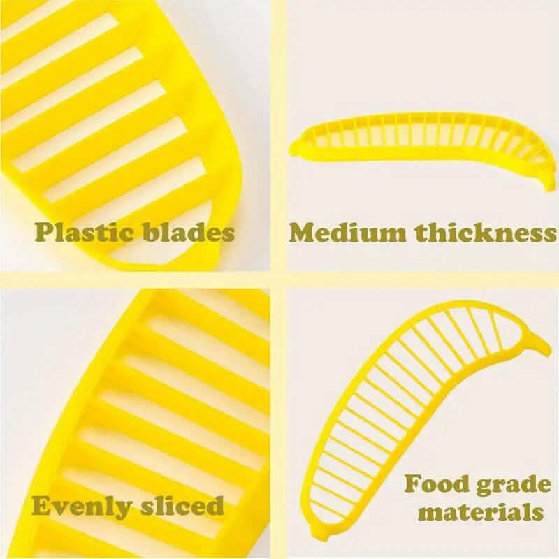 Stainless Steel Blade Banana Slicer 4