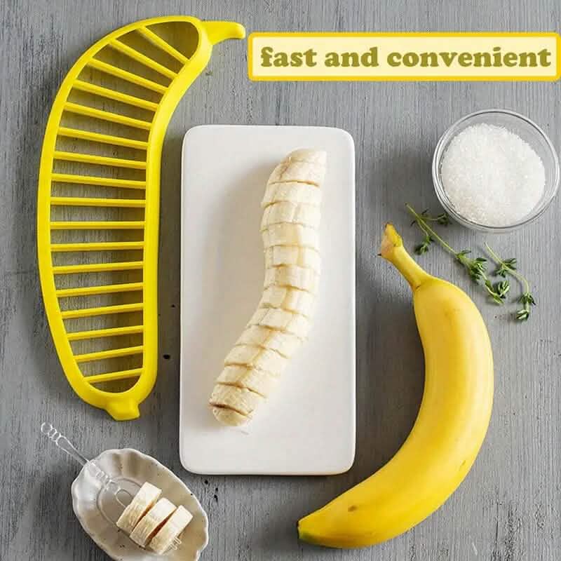 Stainless Steel Blade Banana Slicer 6