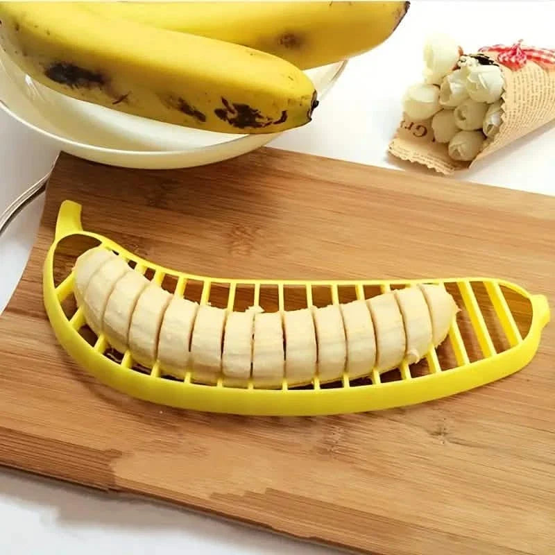 Stainless Steel Blade Banana Slicer 1