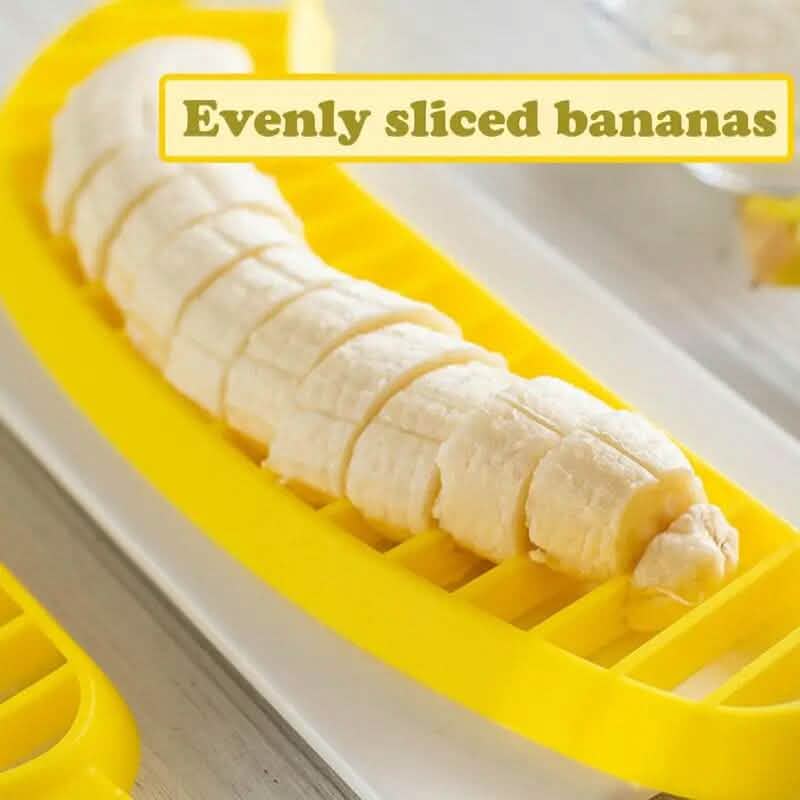 Stainless Steel Blade Banana Slicer 5