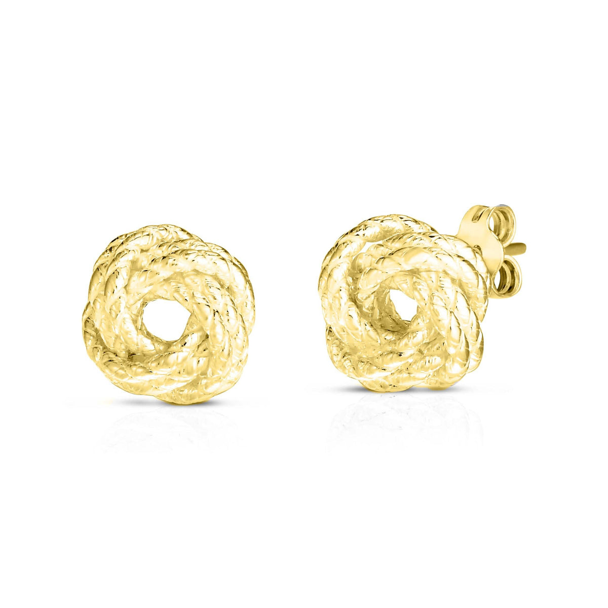 Sterling Silver Love Knot Earring 2