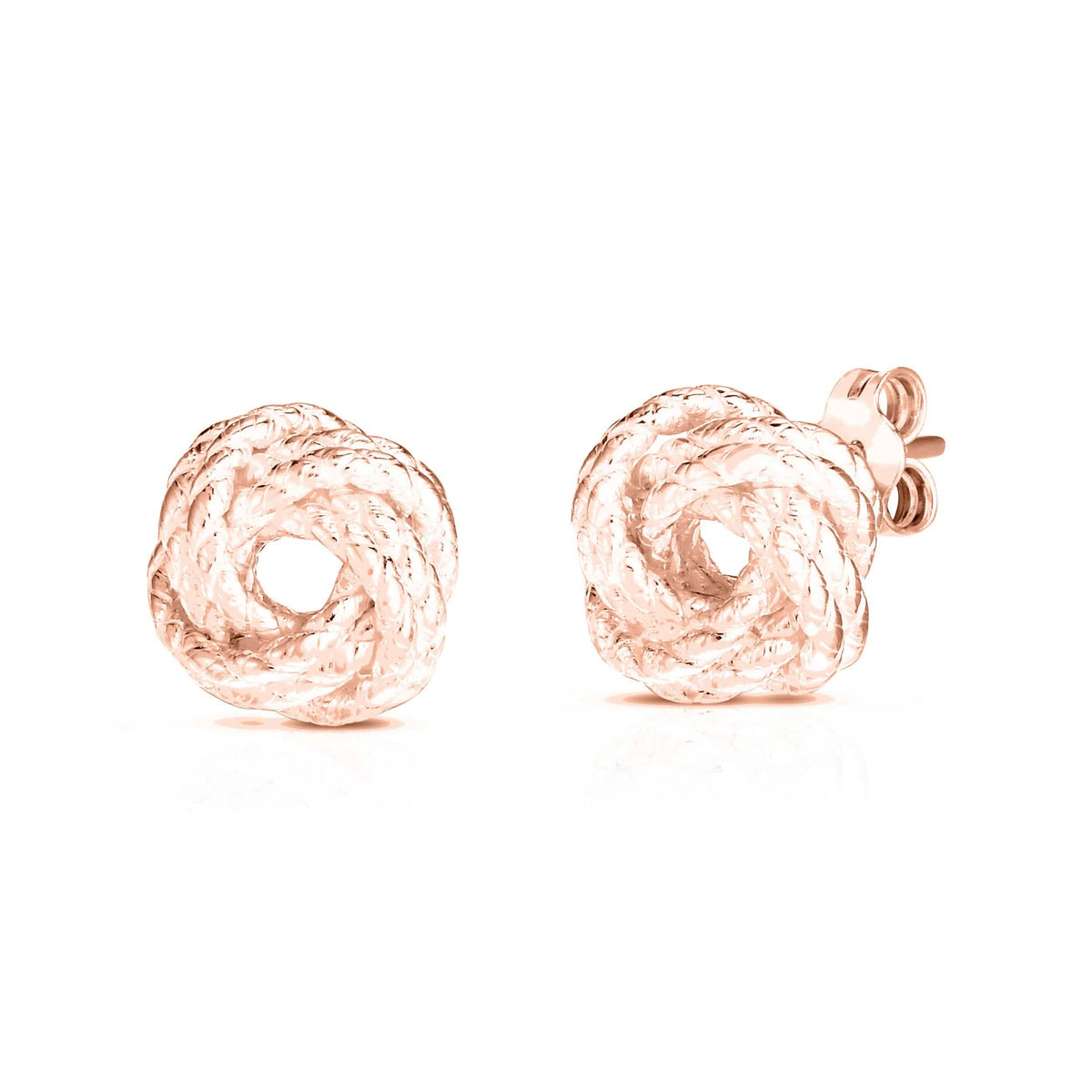 Sterling Silver Love Knot Earring 3