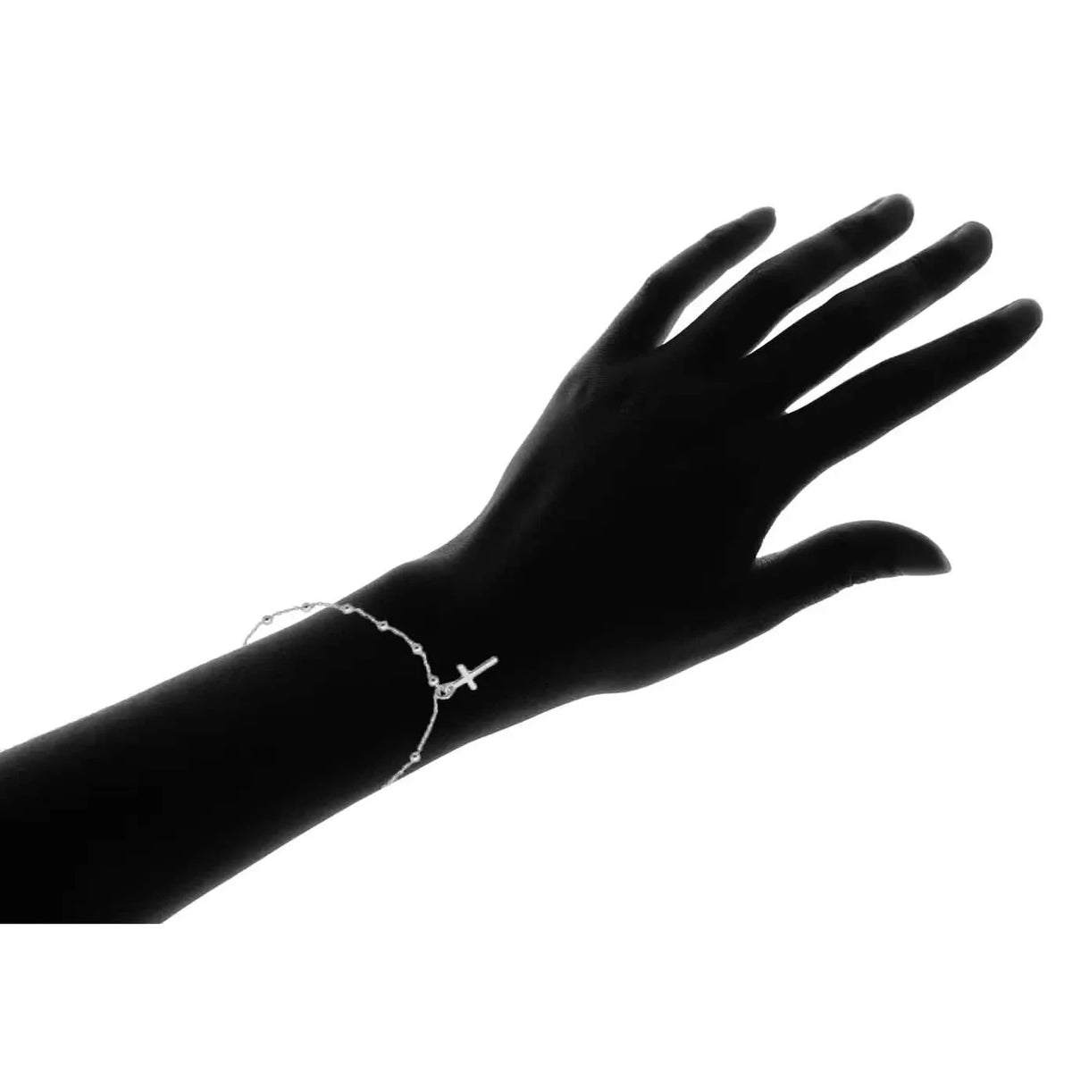 Sterling Silver Rosary Bracelet 3