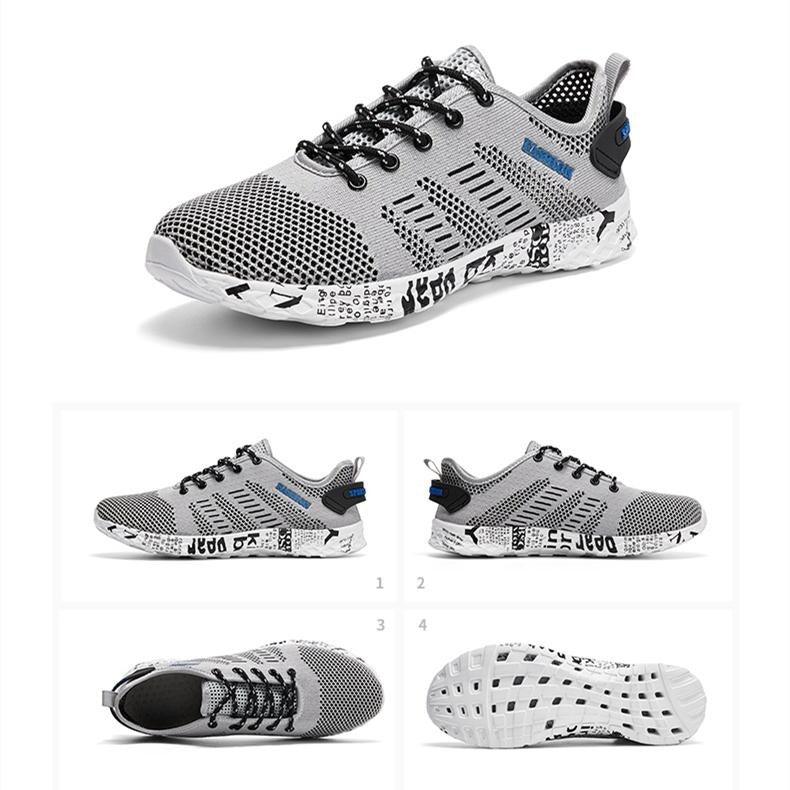 Summer Sport Mens Casual Workout Shoes Air Mesh Sneakers Fashion Foam Footwear Black Beach Water Fisherman Breathable Men Jogging Tennis Sport Sneakers 31