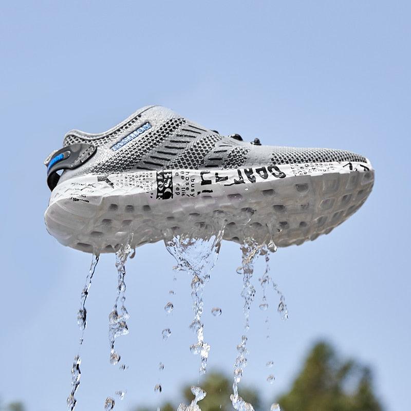 Summer Sport Mens Casual Workout Shoes Air Mesh Sneakers Fashion Foam Footwear Black Beach Water Fisherman Breathable Men Jogging Tennis Sport Sneakers 18