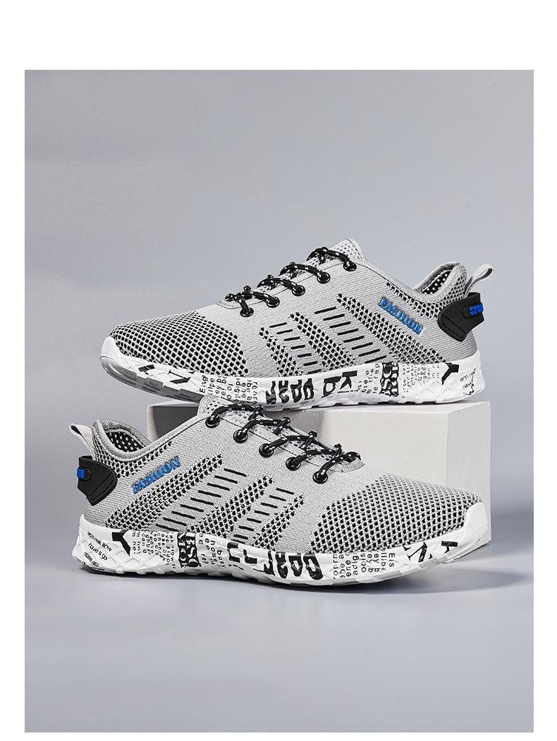 Summer Sport Mens Casual Workout Shoes Air Mesh Sneakers Fashion Foam Footwear Black Beach Water Fisherman Breathable Men Jogging Tennis Sport Sneakers 15