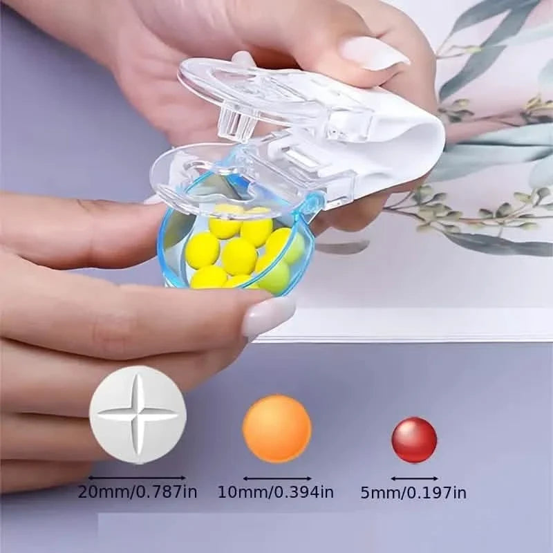 Tablet Pills Blister Pack Opener Tool Dispenser 4