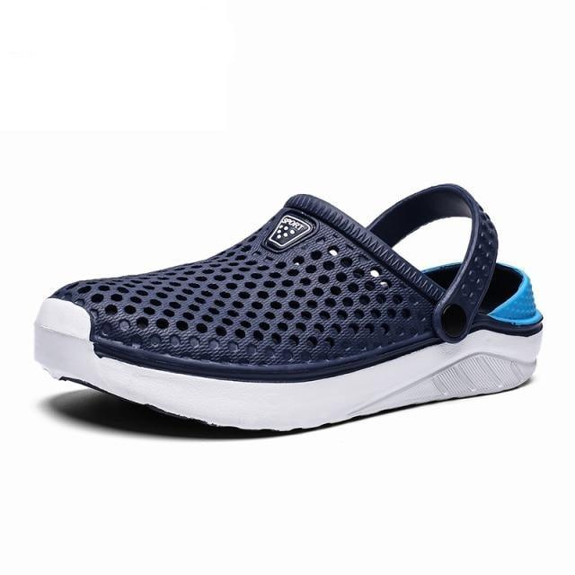 Unisex Fashion Beach Sandals Thick Sole Slipper Waterproof Anti-Slip Sandals Flip Flops Summer Breathable Mesh Sandals Beach Footwear Anti-Slip Slippers Quick Drying Sandals 20