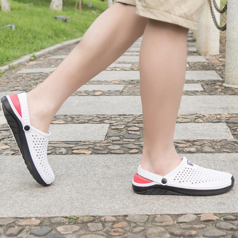 Unisex Fashion Beach Sandals Thick Sole Slipper Waterproof Anti-Slip Sandals Flip Flops Summer Breathable Mesh Sandals Beach Footwear Anti-Slip Slippers Quick Drying Sandals 15