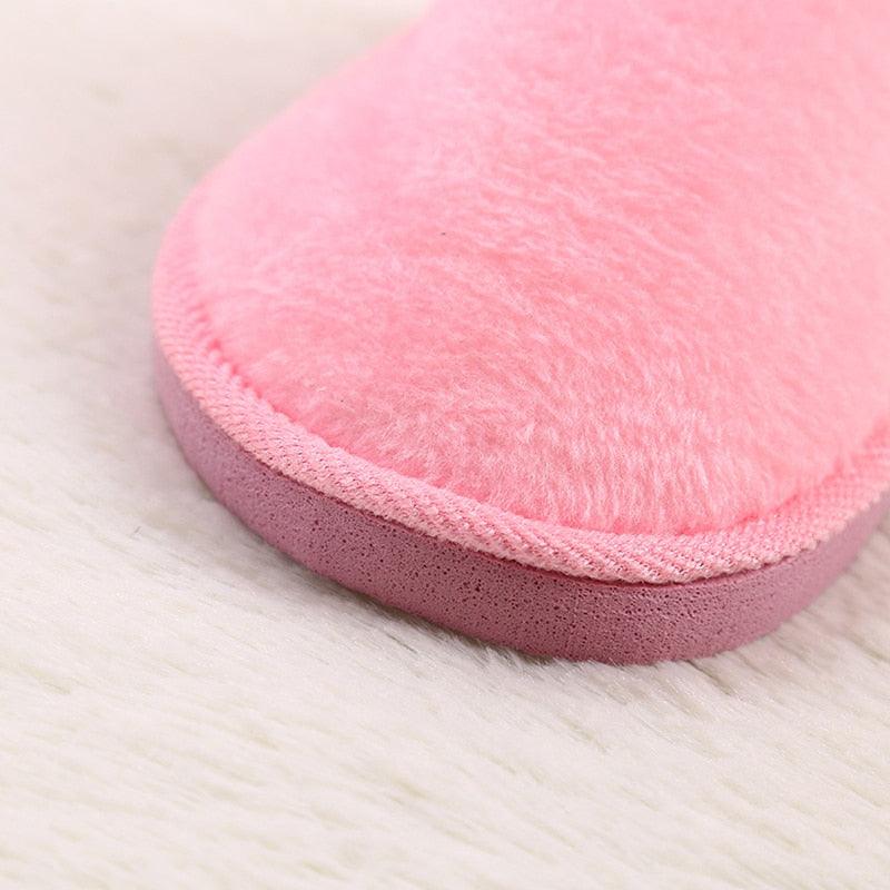 Unisex Home Shoes Winter Clogs Indoor Plush Warm Slippers Sandals For Women New Fashion Footwear Soft Slides Cozy Indoor Outdoor Knit Slipper Clog With Plush Warm Fur Lining Slippers For Women 24