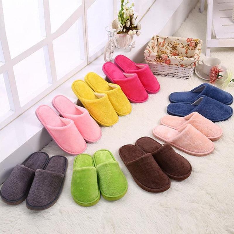 Unisex Home Shoes Winter Clogs Indoor Plush Warm Slippers Sandals For Women New Fashion Footwear Soft Slides Cozy Indoor Outdoor Knit Slipper Clog With Plush Warm Fur Lining Slippers For Women 14