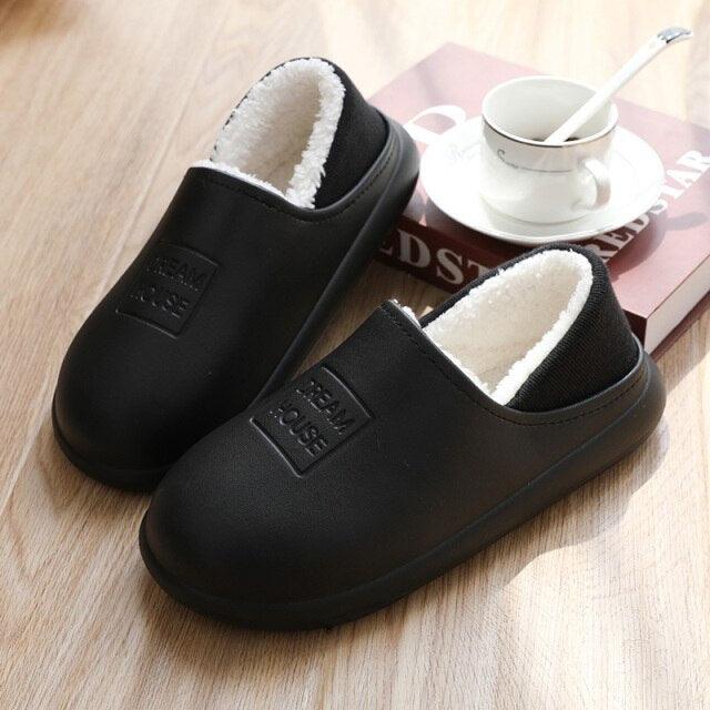 Unisex Home Winter Clogs Indoor Fur Warm Slippers For Women New Fashion Footwear Winter Slippers Home House Shoes Warm Plush Fleece Lining Garden Clogs Outdoor Indoor Clogs 13