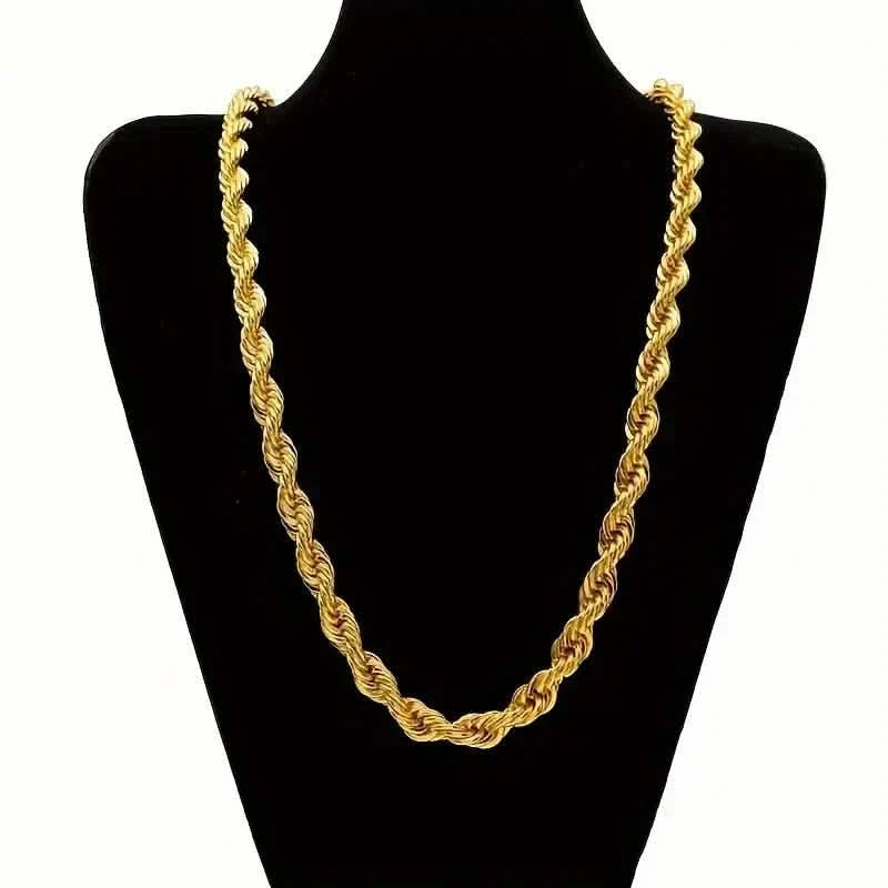 European Classic Twist Necklace Rope Chain 1