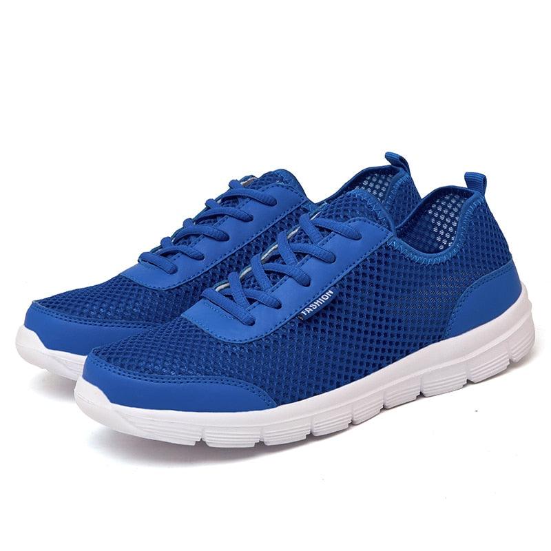 Unisex Summer Sneakers Breathable Casual Shoes Couple Fashion Lace Up Mens Mesh Flats Comfortable Walking Footwear Fashion New Lightweight Casual  Sneakers 16