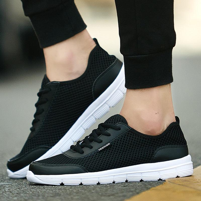 Unisex Summer Sneakers Breathable Casual Shoes Couple Fashion Lace Up Mens Mesh Flats Comfortable Walking Footwear Fashion New Lightweight Casual  Sneakers 13