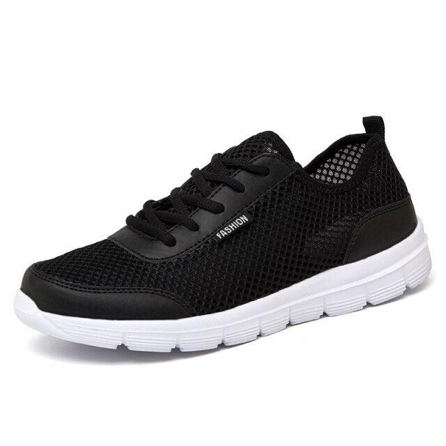 Unisex Summer Sneakers Breathable Casual Shoes Couple Fashion Lace Up Mens Mesh Flats Comfortable Walking Footwear Fashion New Lightweight Casual  Sneakers 3
