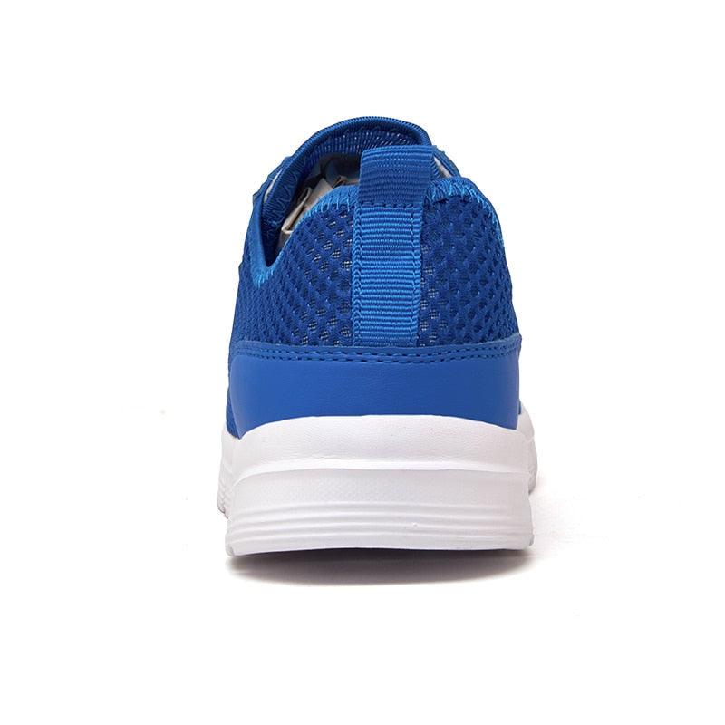 Unisex Summer Sneakers Breathable Casual Shoes Couple Fashion Lace Up Mens Mesh Flats Comfortable Walking Footwear Fashion New Lightweight Casual  Sneakers 19