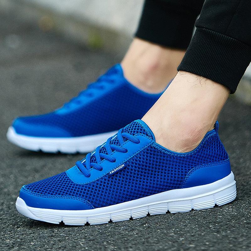 Unisex Summer Sneakers Breathable Casual Shoes Couple Fashion Lace Up Mens Mesh Flats Comfortable Walking Footwear Fashion New Lightweight Casual  Sneakers 15