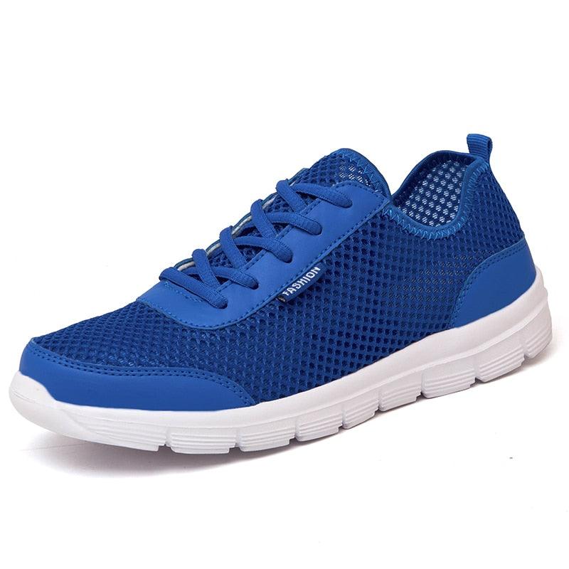Unisex Summer Sneakers Breathable Casual Shoes Couple Fashion Lace Up Mens Mesh Flats Comfortable Walking Footwear Fashion New Lightweight Casual  Sneakers 25