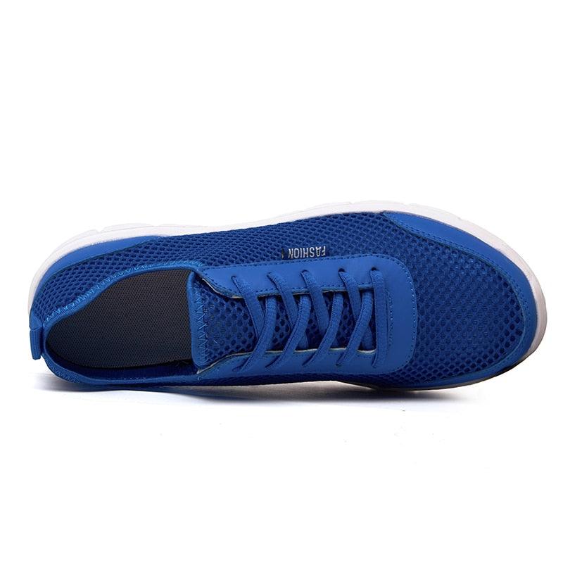 Unisex Summer Sneakers Breathable Casual Shoes Couple Fashion Lace Up Mens Mesh Flats Comfortable Walking Footwear Fashion New Lightweight Casual  Sneakers 8