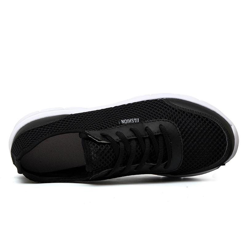 Unisex Summer Sneakers Breathable Casual Shoes Couple Fashion Lace Up Mens Mesh Flats Comfortable Walking Footwear Fashion New Lightweight Casual  Sneakers 12