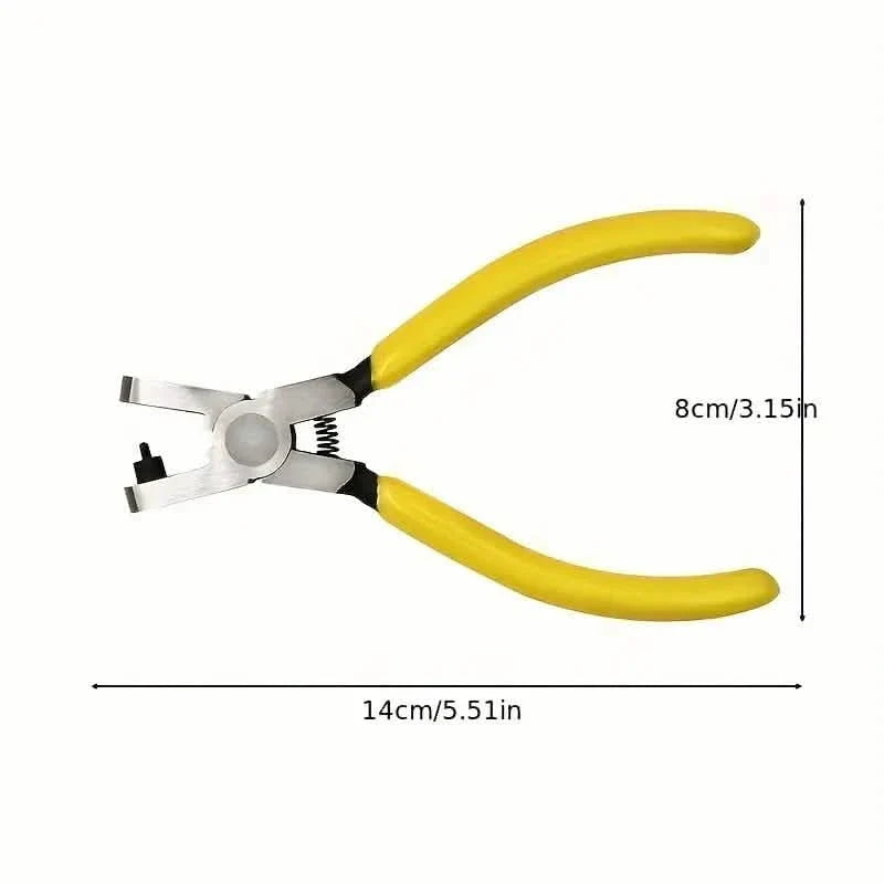 Universal 2.0mm Faux Leather Hole Punch Plier - Effortless Belt, Dog Collar, Shoe, and Craft Project Repair Tool 9